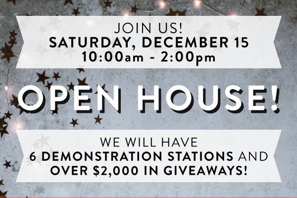 It's Time for Our Annual Open House!