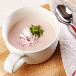 Creamy Radish Soup Recipe