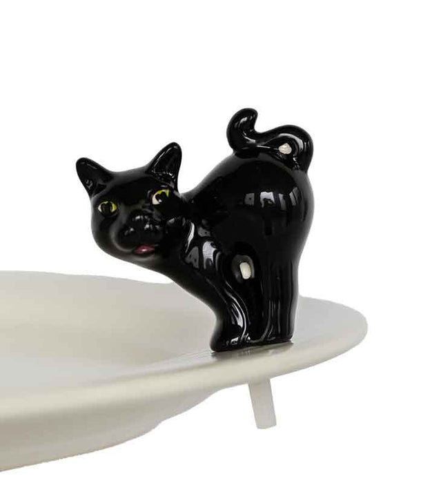 Nora Fleming Mini Black Cat