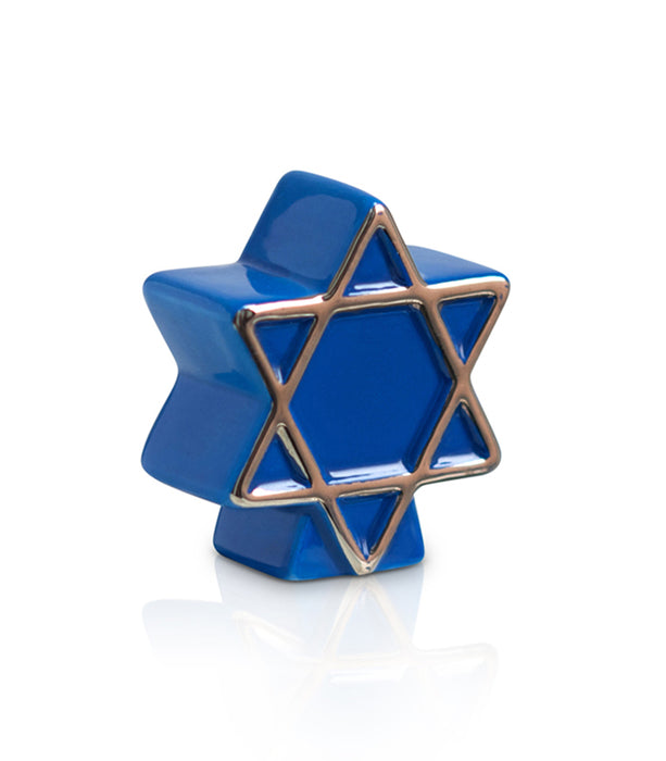 Nora Fleming Mini: Blue Star of David