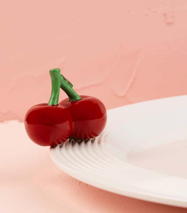 Nora Fleming Mini: Cheery Cherries