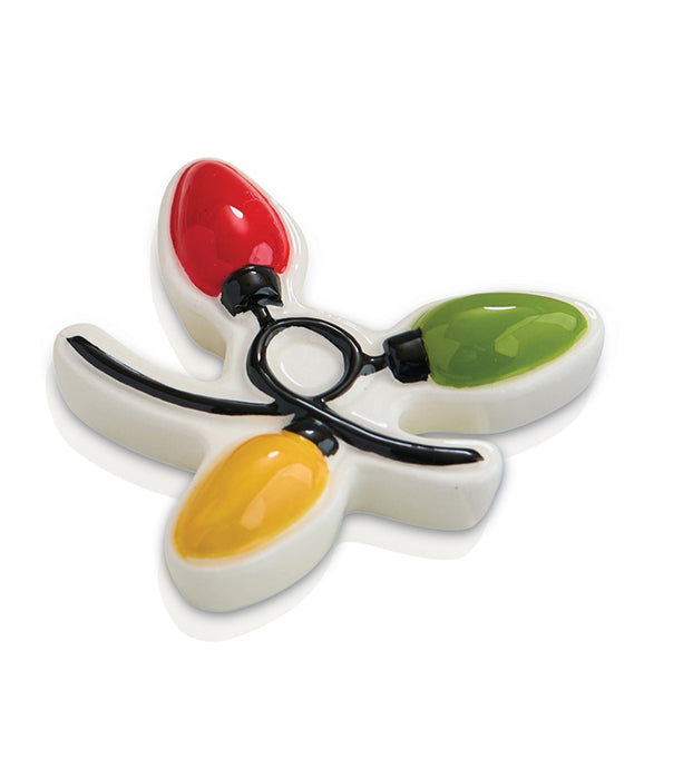 Nora Fleming Mini: X-mas Lights Get Lit!