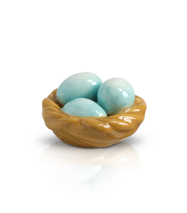 Nora Fleming Mini: Nest Robin’s Egg Blue