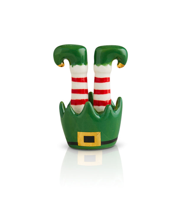 Nora Fleming Mini: Elf Feet Jingle Toes