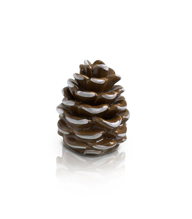 Nora Fleming Mini: Pretty Pinecone