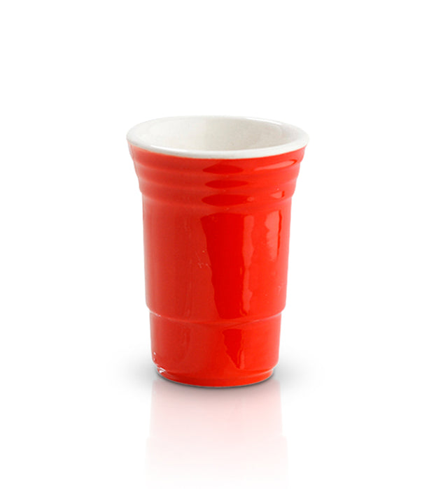Nora Fleming Mini: Red Solo Cup
