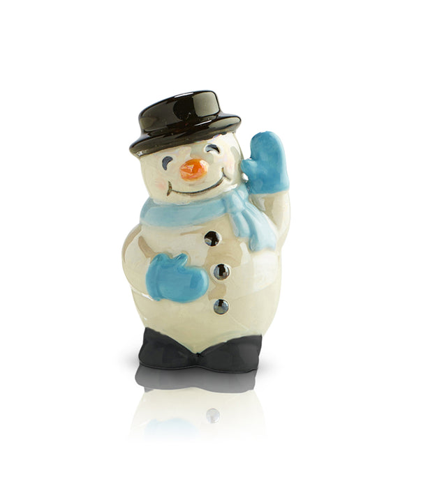 Nora Fleming Mini: Snowman Frosty Pal