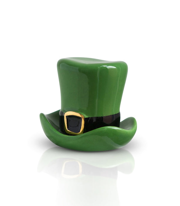 Nora Fleming Mini: St. Patty Hat Spot o’ Irish