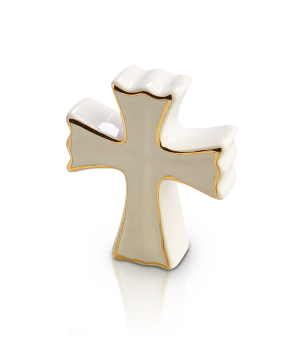 Nora Fleming Mini: White Cross