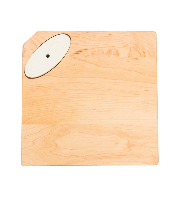 Nora Fleming Maple Cheese Board Square