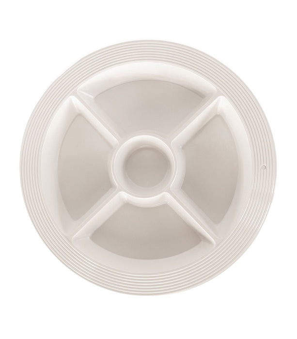 Nora Fleming Round Divided Dish Melamine