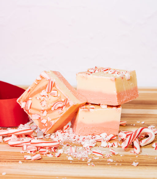 Candy Cane Fudge at Culinary Apple