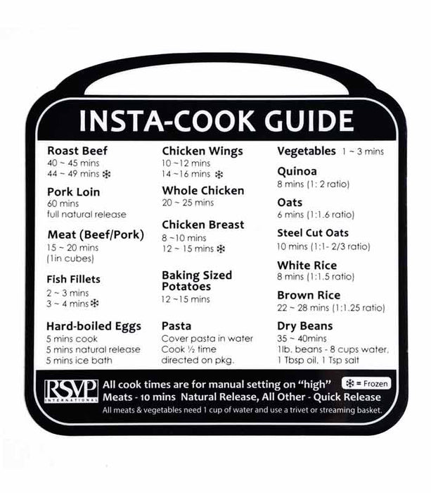 RSVP Instacook Label at Culinary Apple