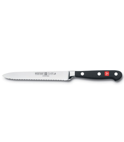 Wusthof 5" Classic Serrated Utility Knife
