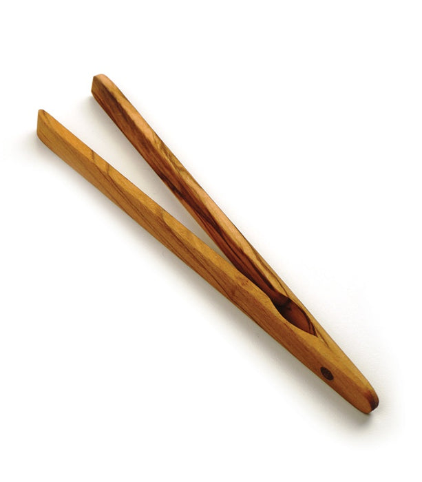 RSVP Olivewood Toast Tongs at Culinary Apple