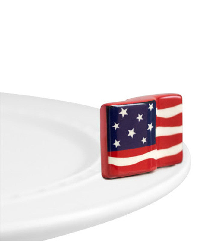 Nora Fleming Mini American Flag at Culinary Apple