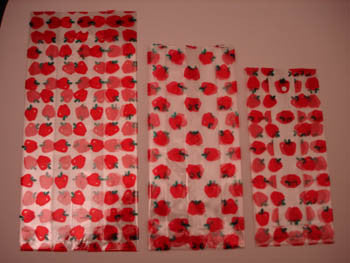 Decorative Apple Cellophane Bags Culinary Apple - Main Image