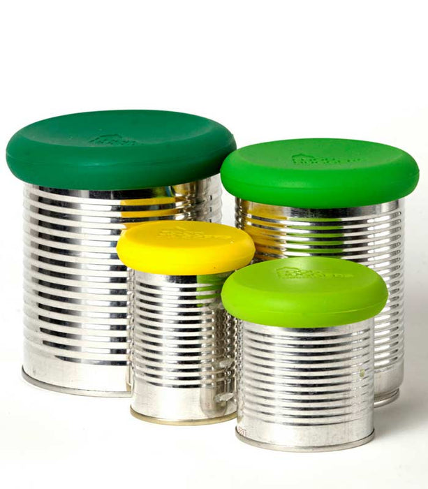 Food Huggers can be used as lids for cans and jars.