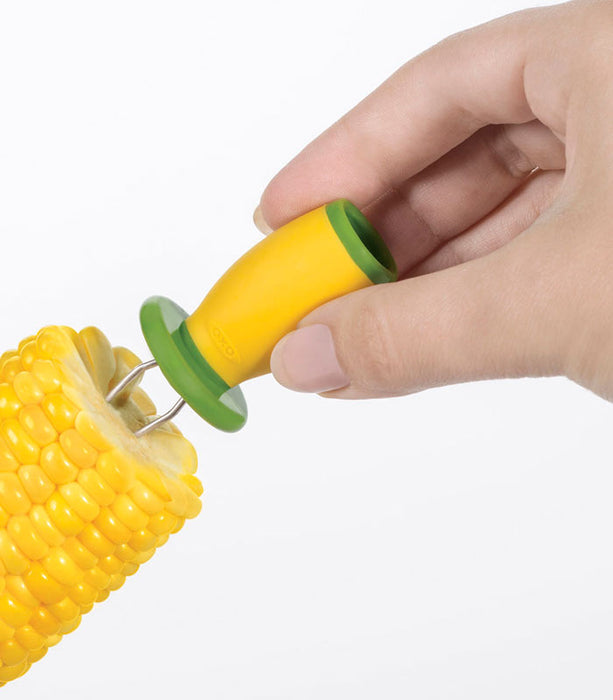 Corn Holders at Culinary Apple