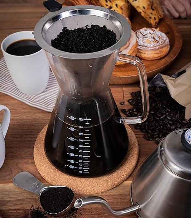 Glass Pour Over Coffee Carafe