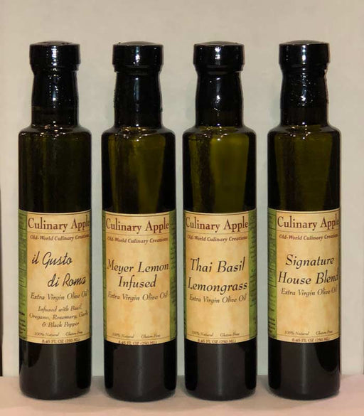Infused Olive Oils at Culinary Apple