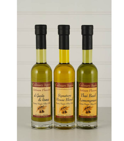 Infused Olive Oils at Culinary Apple